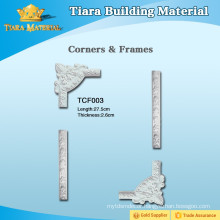 Polyurethane wall corner moldings and frame moldings